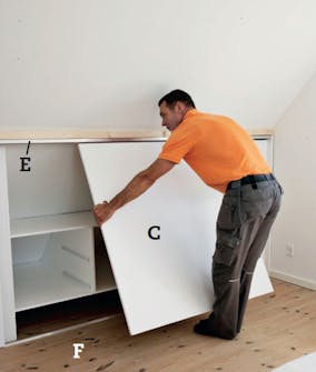 Byg selv skab skråvæg Byg selv skab skråvæg